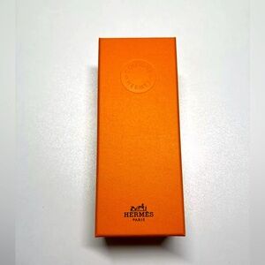 AUTH HERMES H PARIS EMPTY BOX SMALL PRESENTATION GIFT ORANGE BOX 6 x 2.5
